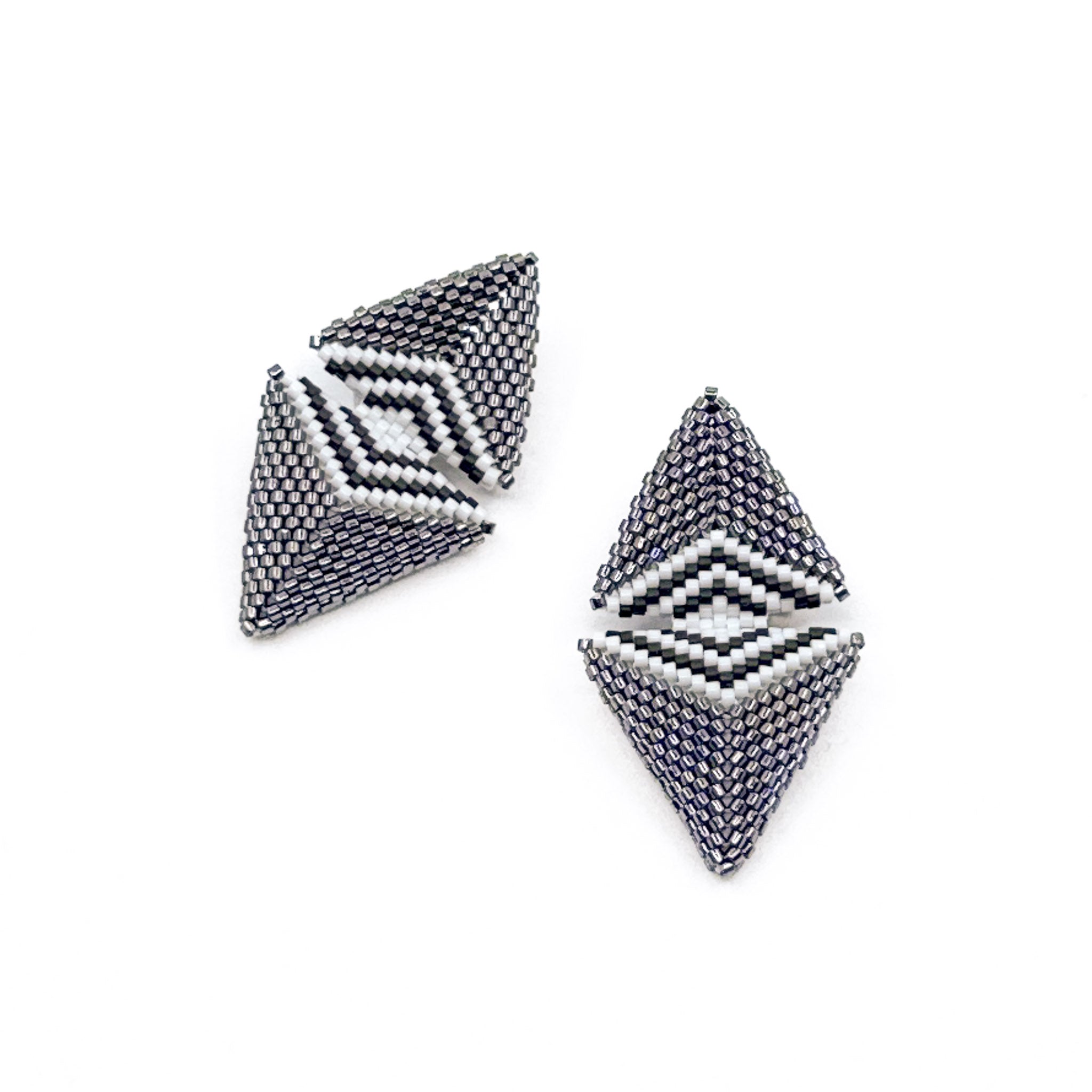 DOUBLE EXPOSURE - major drop earrings