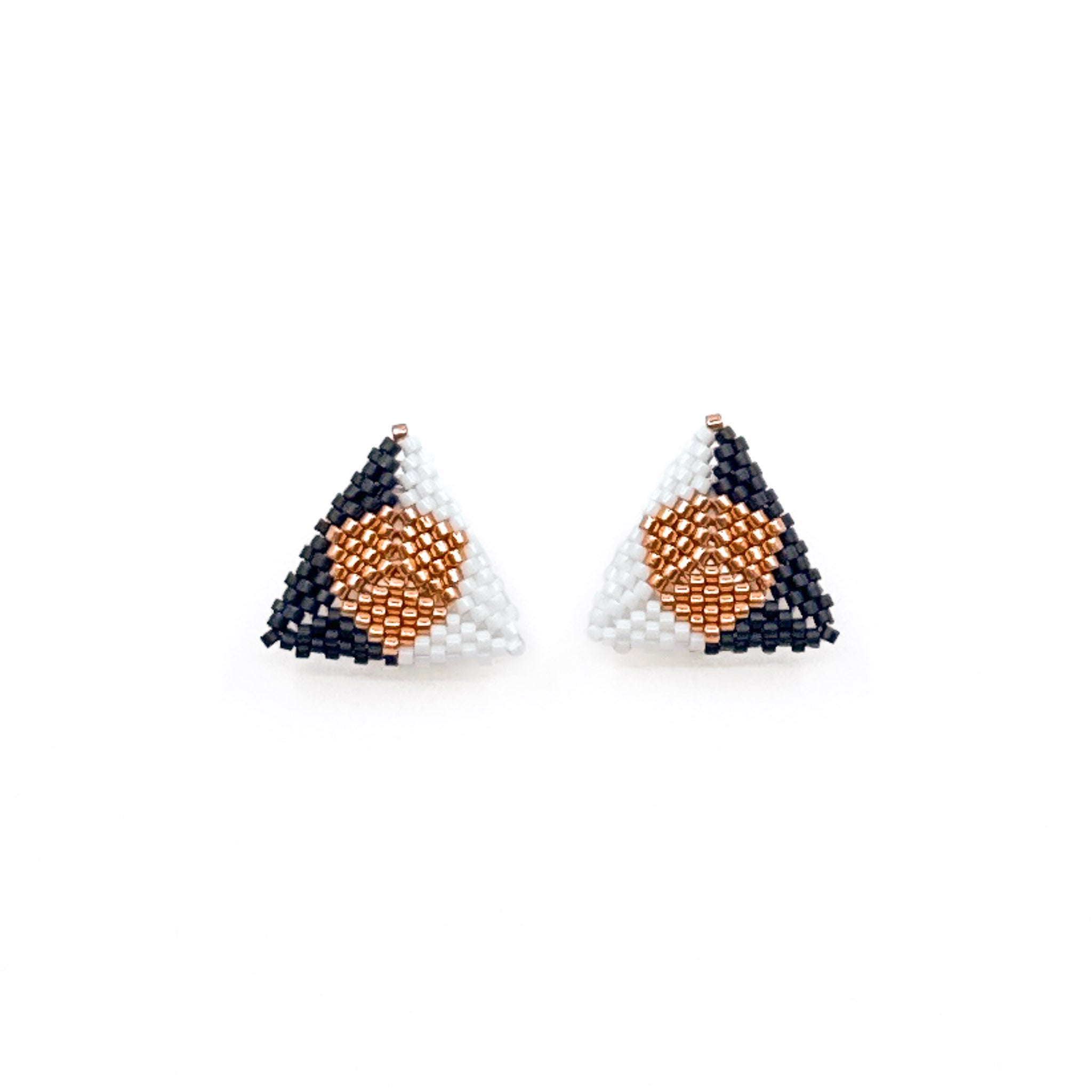 Fifth Take - midi stud or clip-on earrings