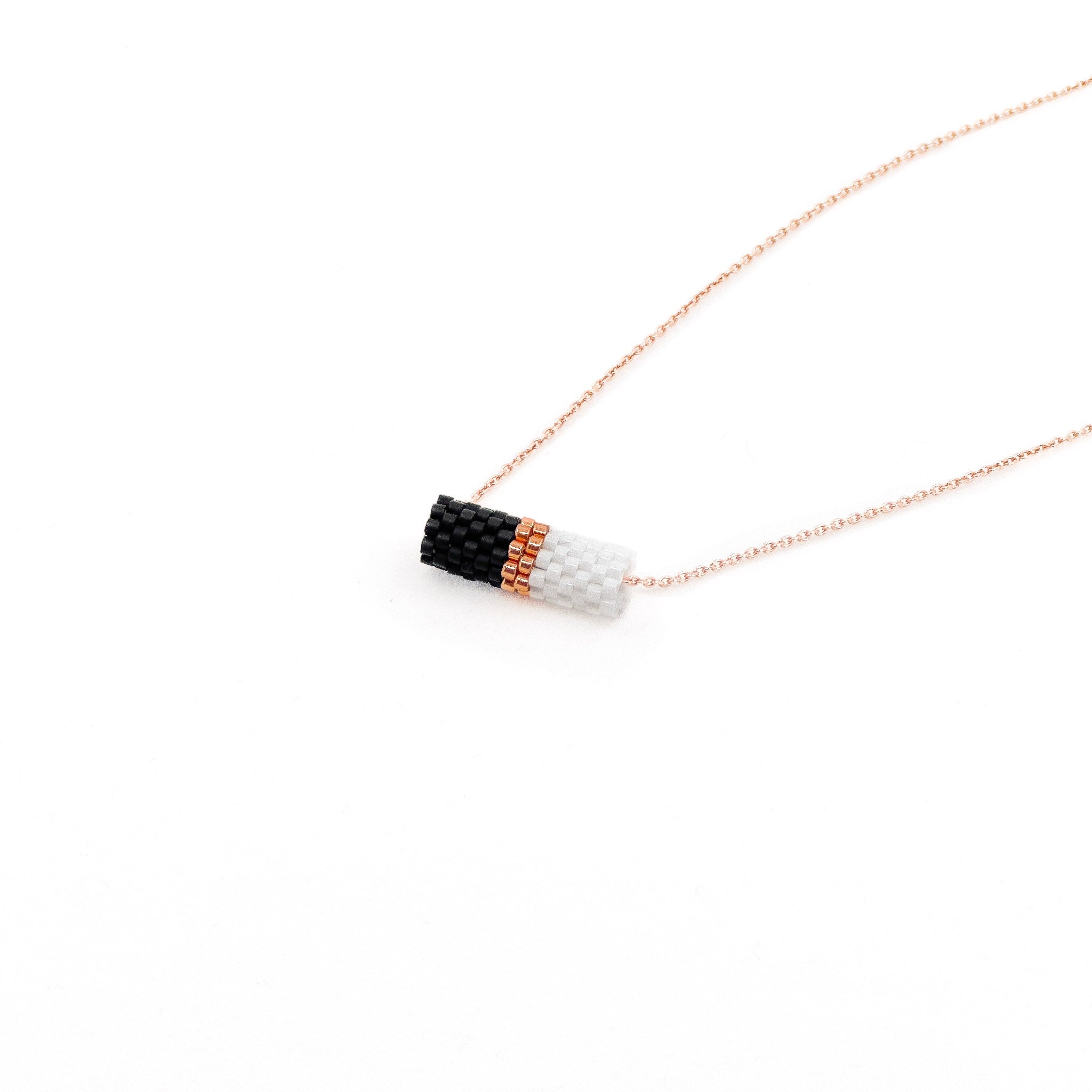 Sixth Take - mini tube necklace