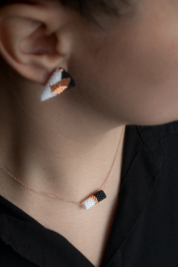 Sixth Take - mini tube necklace