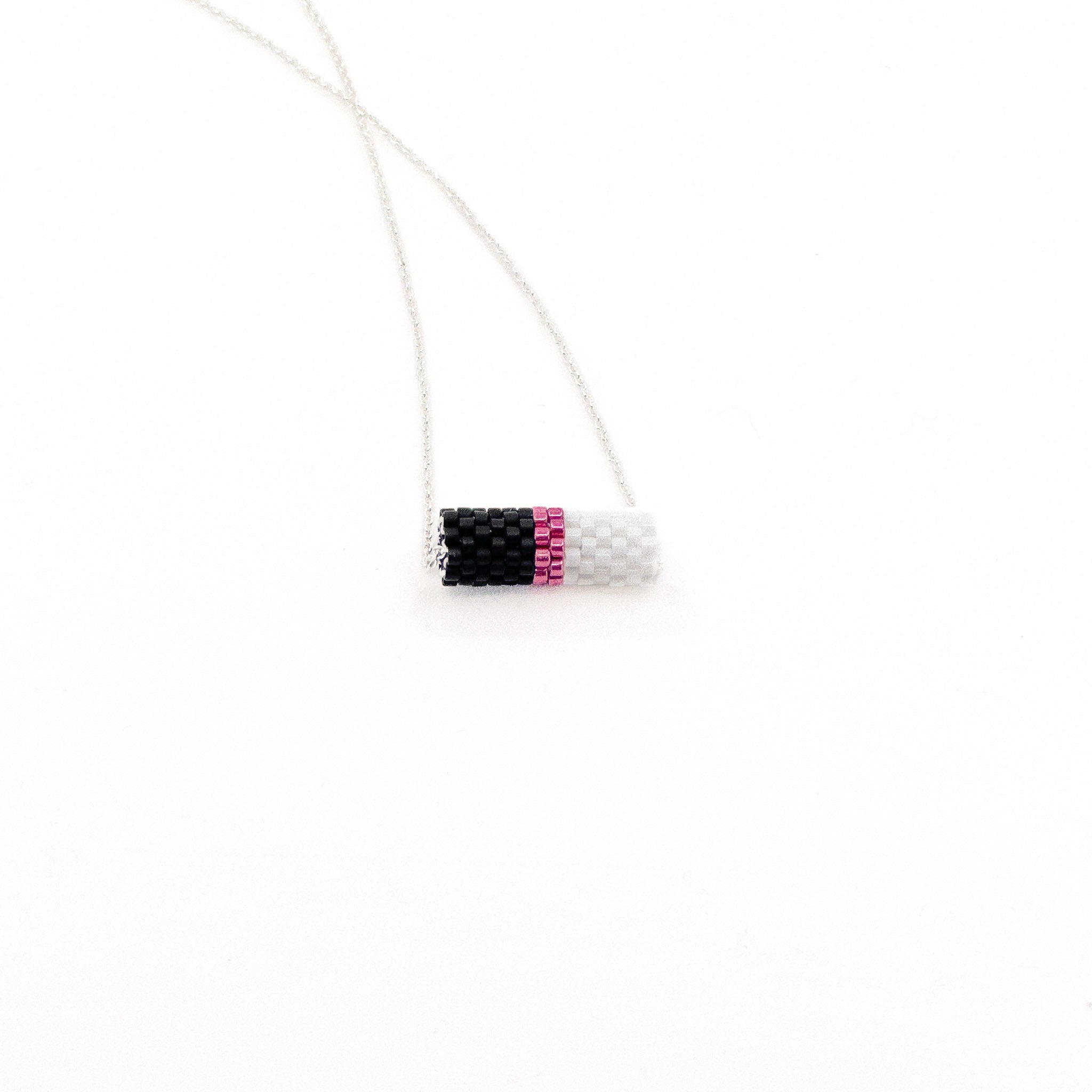 Sixth Take - mini tube necklace