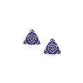 Clue - midi stud or clip-on earrings