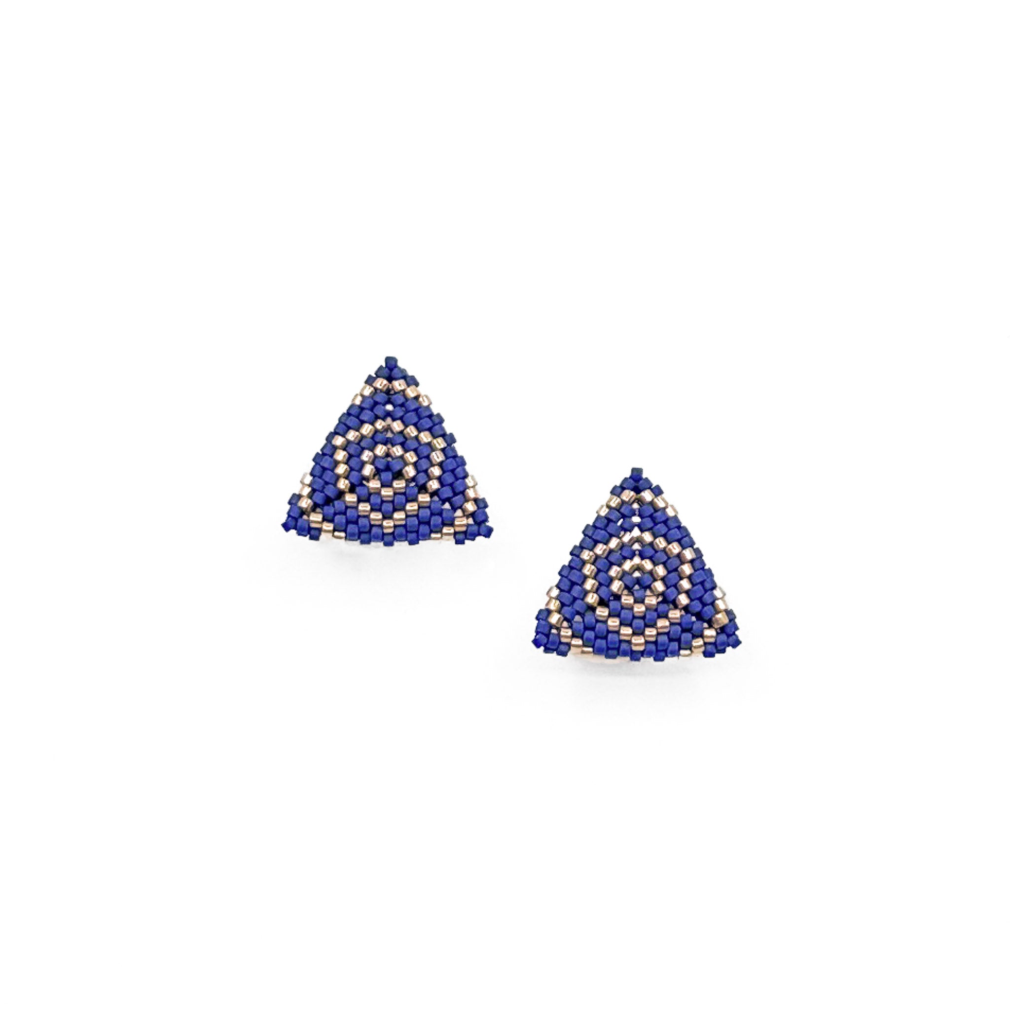 Clue - midi stud or clip-on earrings