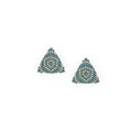 Clue - midi stud or clip-on earrings