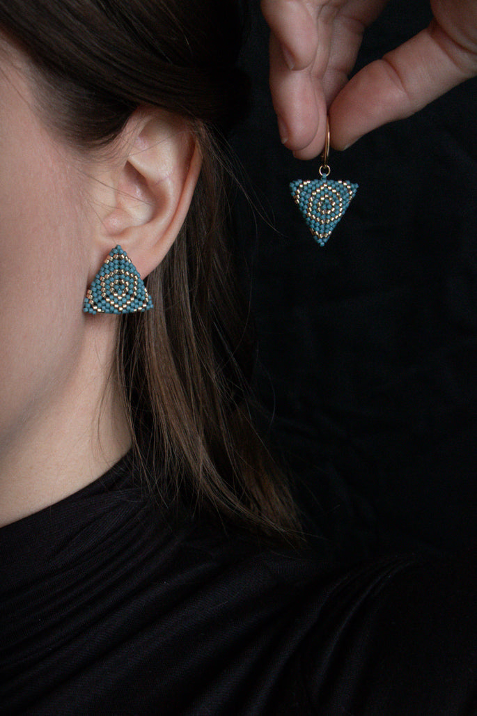 Fragment - midi dangle earrings