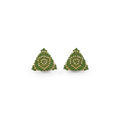 Clue - midi stud or clip-on earrings