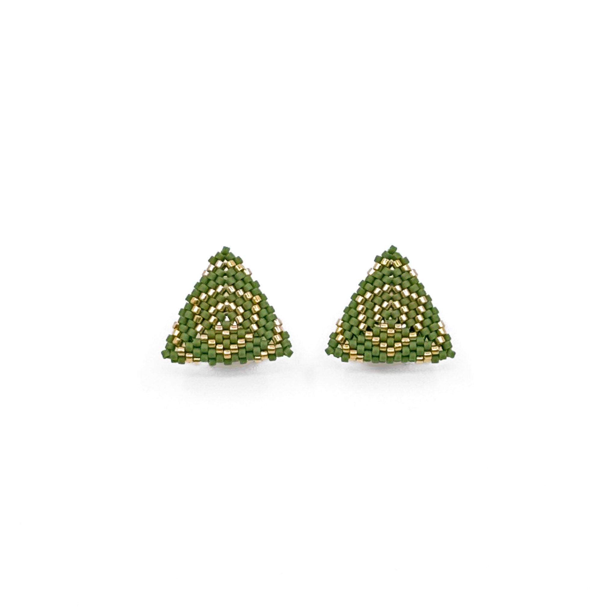 Clue - midi stud or clip-on earrings