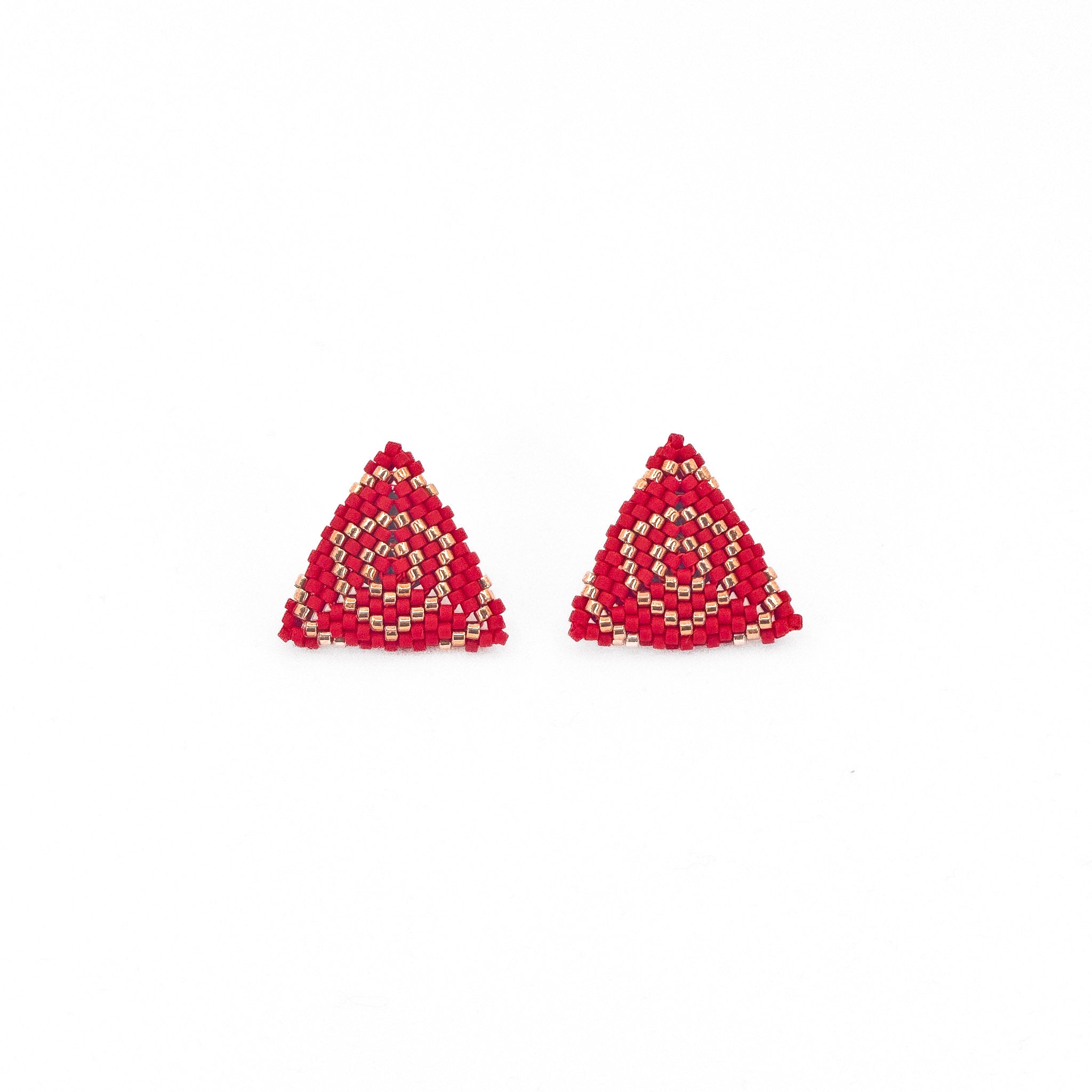 Clue - midi stud or clip-on earrings