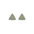 Clue - midi stud or clip-on earrings
