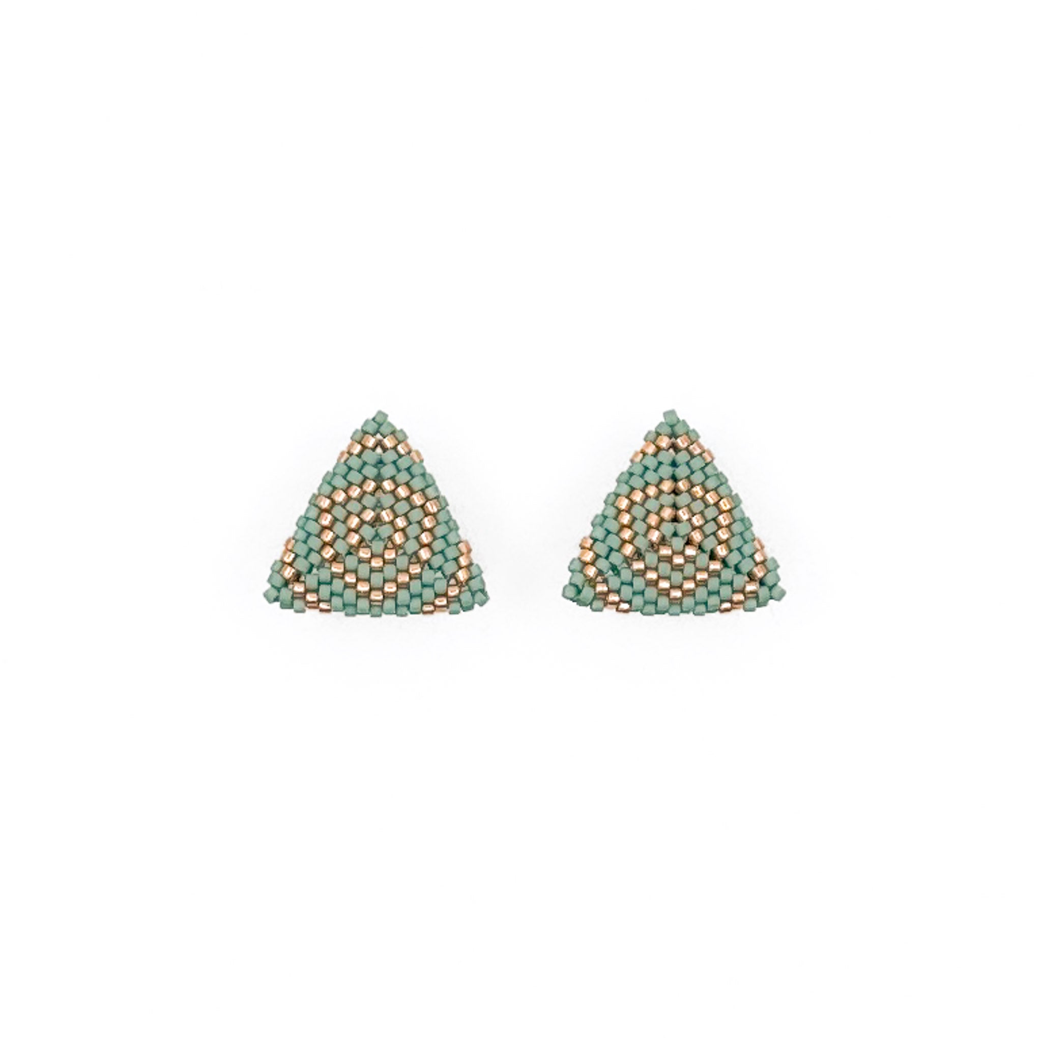 Clue - midi stud or clip-on earrings