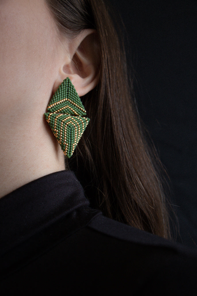 Decoy - monumental drop earrings