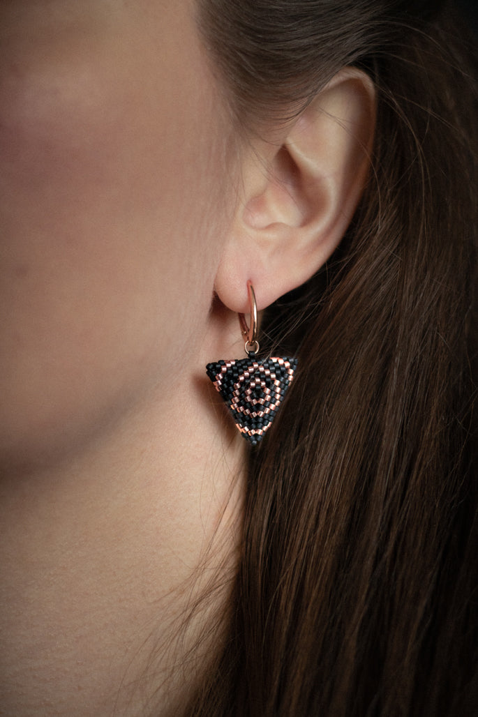 Fragment - midi dangle earrings