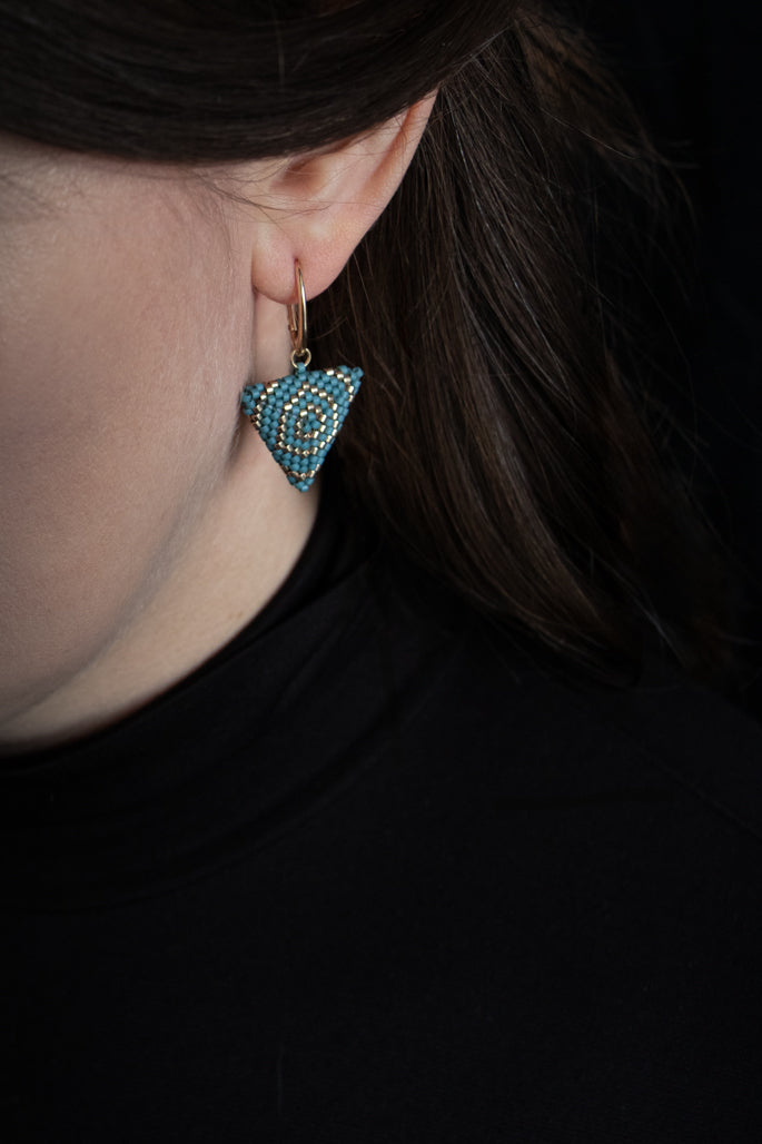 Fragment - midi dangle earrings