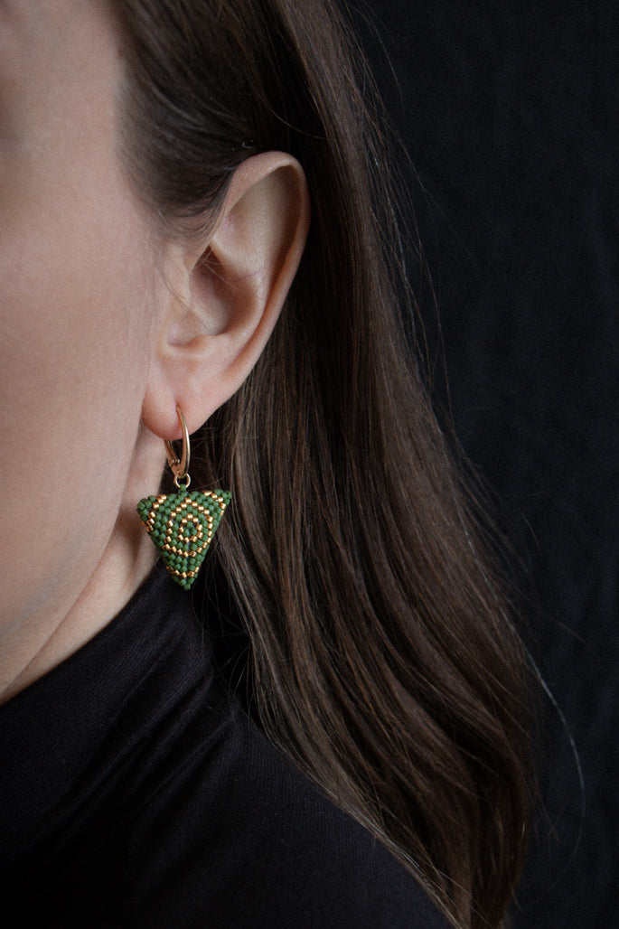 Fragment - midi dangle earrings
