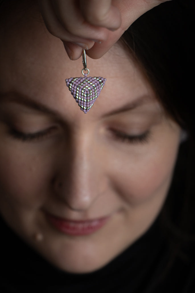 Fragment - midi dangle earrings