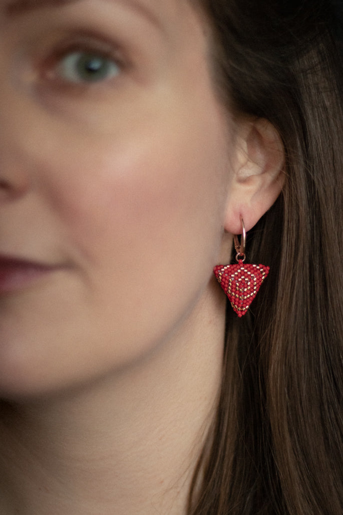 Fragment - midi dangle earrings