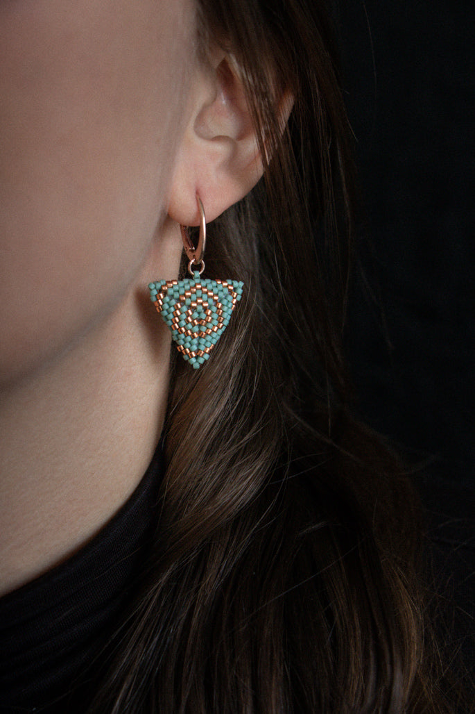 Fragment - midi dangle earrings