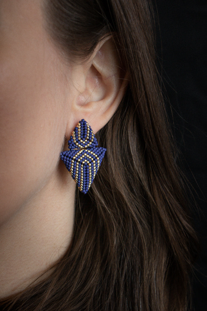 Keepsake - maxi drop or clip-on earrings