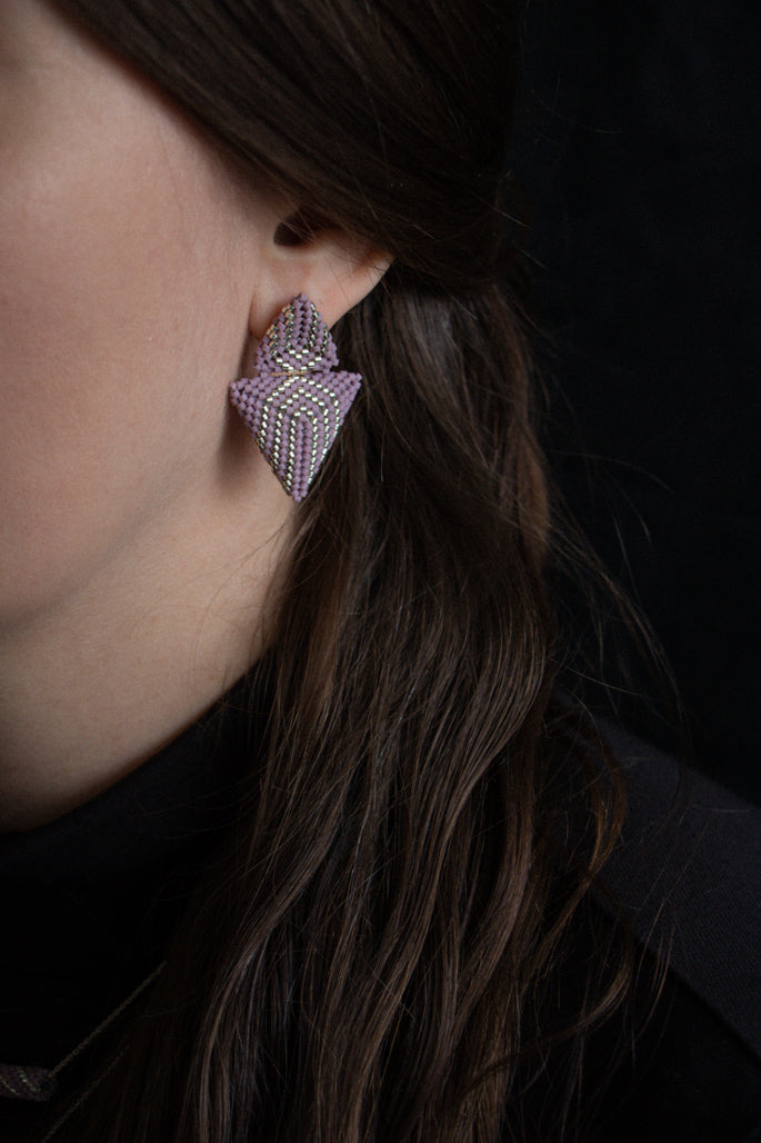Keepsake - maxi drop or clip-on earrings